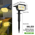 LED Solar Landscape Lights Outdoor IP65 Waterproof Solar Light with 3 Modes Solar Garden Spotlight for Yard Lawn Walkway