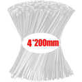 Nylon Cable Ties Self-locking Cord Ties Straps Adjustable Cables Fastening Loop Home Office Wire Zip Ties Wholesale