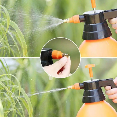 Garden Hand Pump Sprayer Portable Garden Sprayer Disinfection Spray Bottle Plants Sprinkler Car Wash Spray Watering Can 0.8-3L