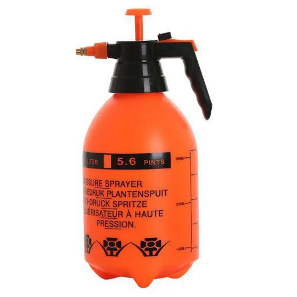 Garden Hand Pump Sprayer Portable Garden Sprayer Disinfection Spray Bottle Plants Sprinkler Car Wash Spray Watering Can 0.8-3L