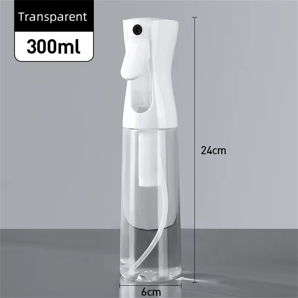 200/300ML Continuous Water Mister Spray Bottle,Oil Sprayer for Hairdressing Skincare Plants Pets Kitchen Barbecue
